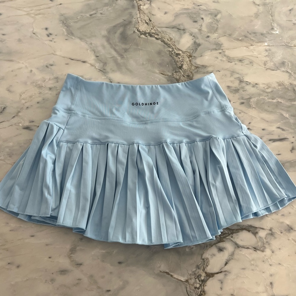 Athletic Skirt Mini Blue Floral main image 0